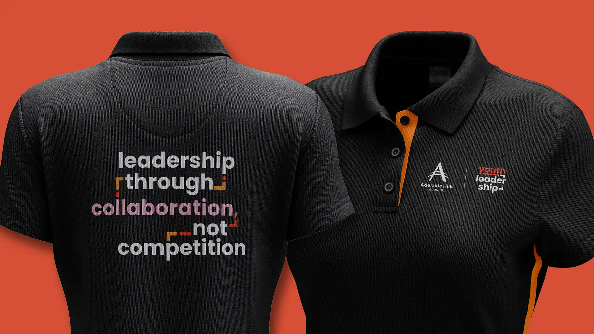 Adelaide Hills Council t-shirt print collateral