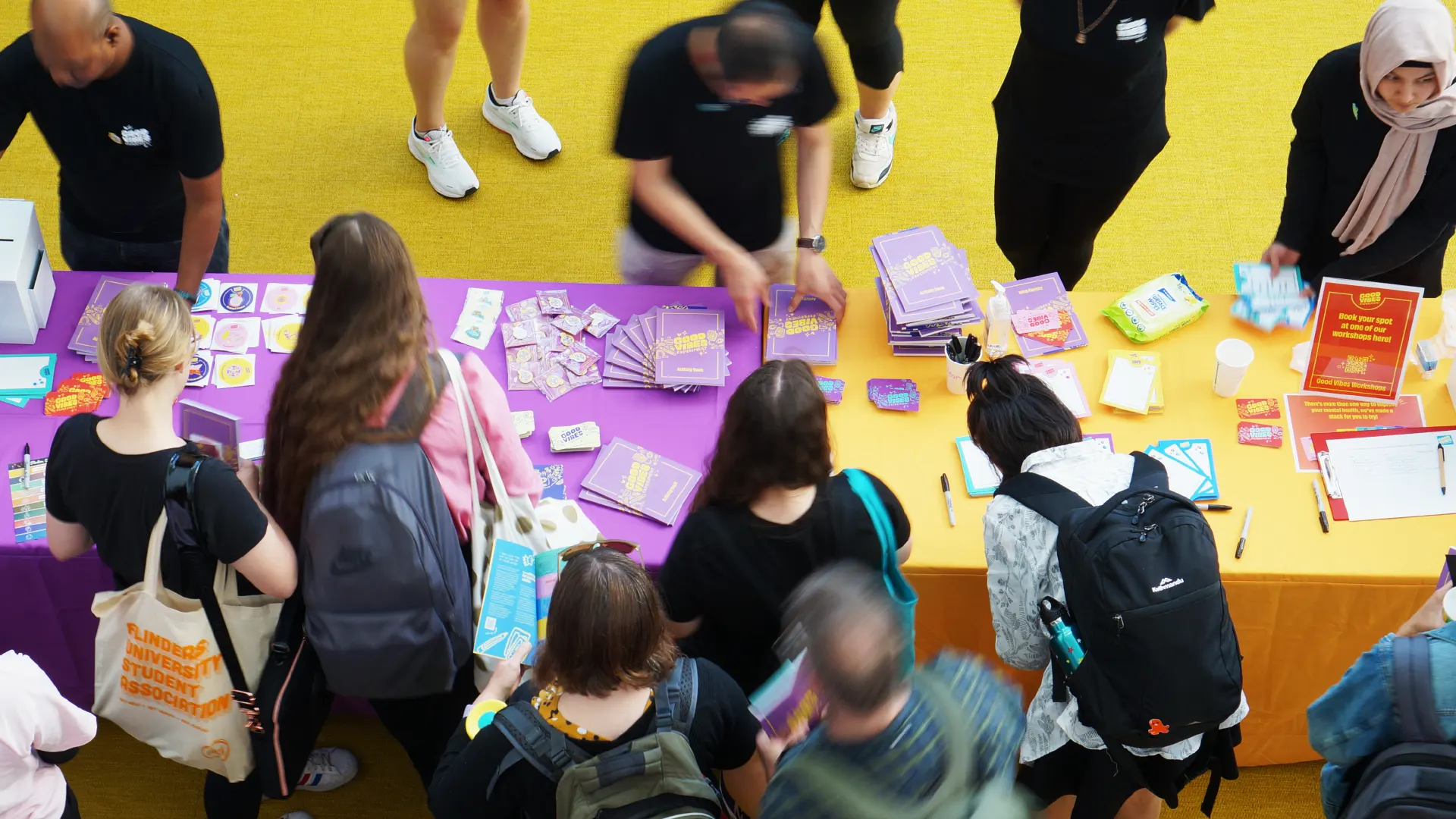 Good Vibes Experiment campaign day photography