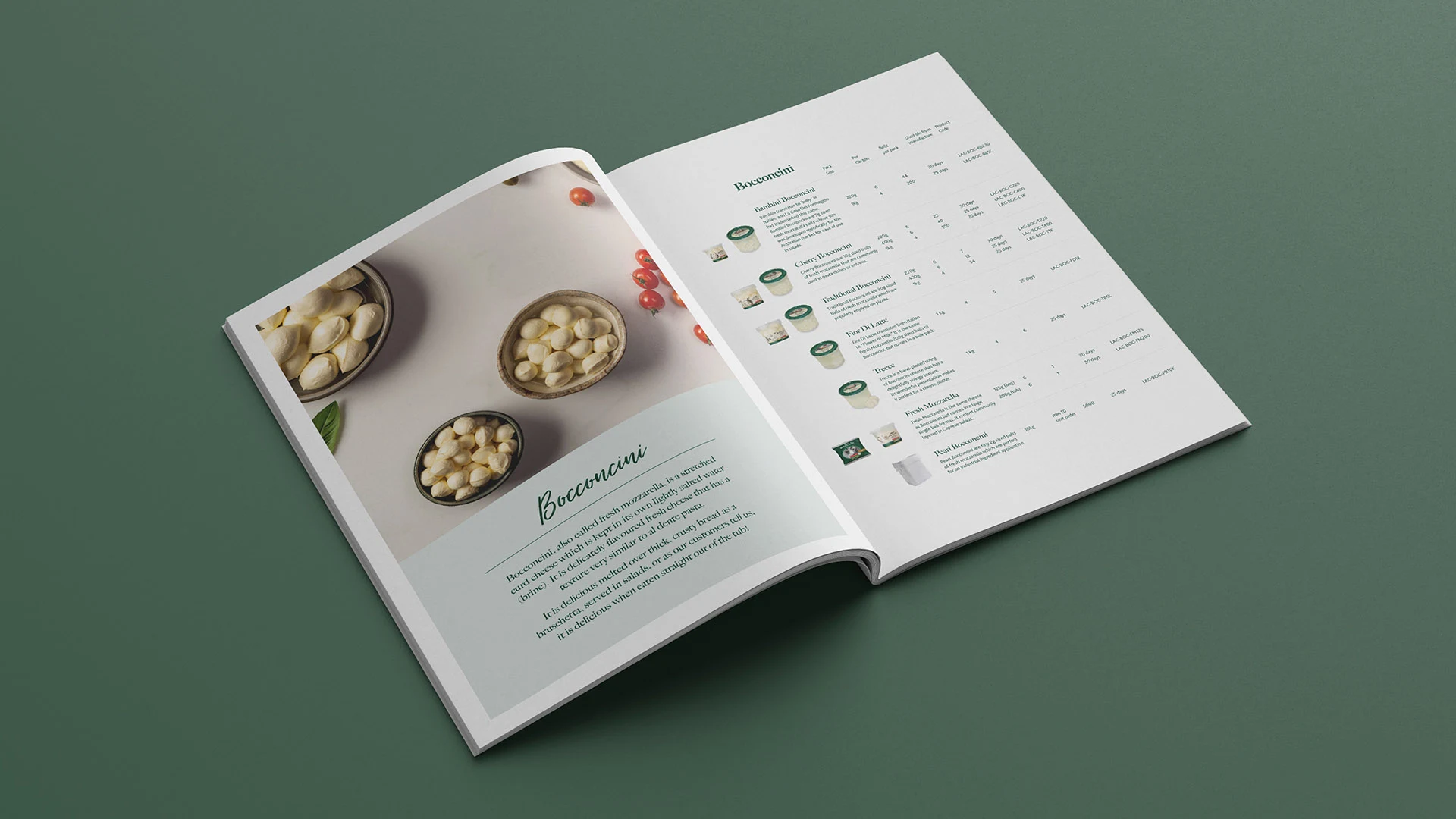 La Casa Del Formaggio product catalogue - bocconcini