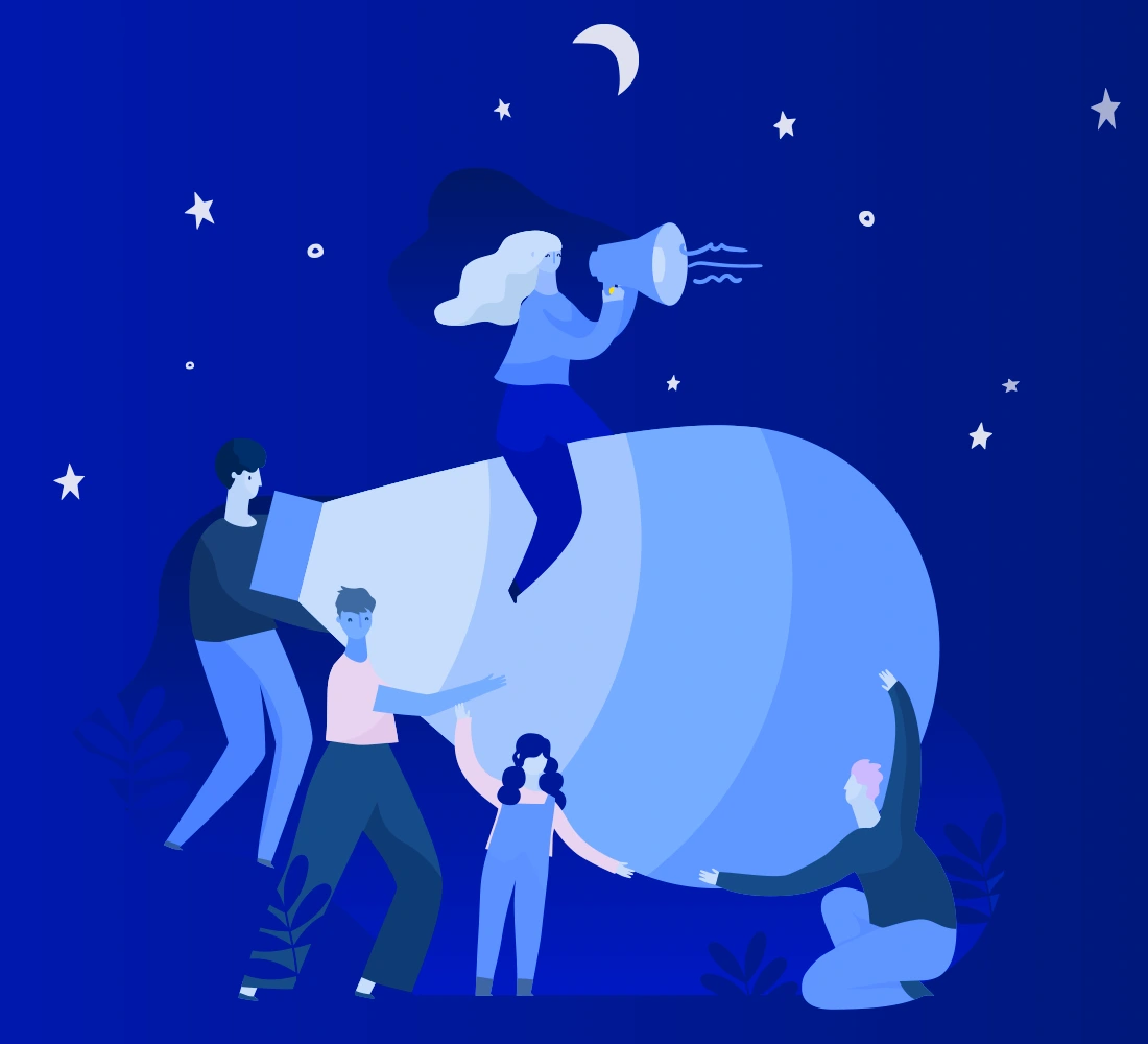 Light the Night | Web development, interface design, fundraising